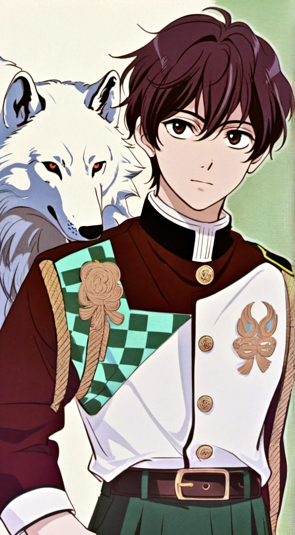 ai character: Tanjiro background
