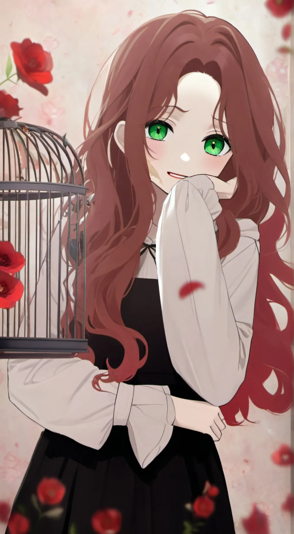 ai character: 🌸-Ally-🌸 background