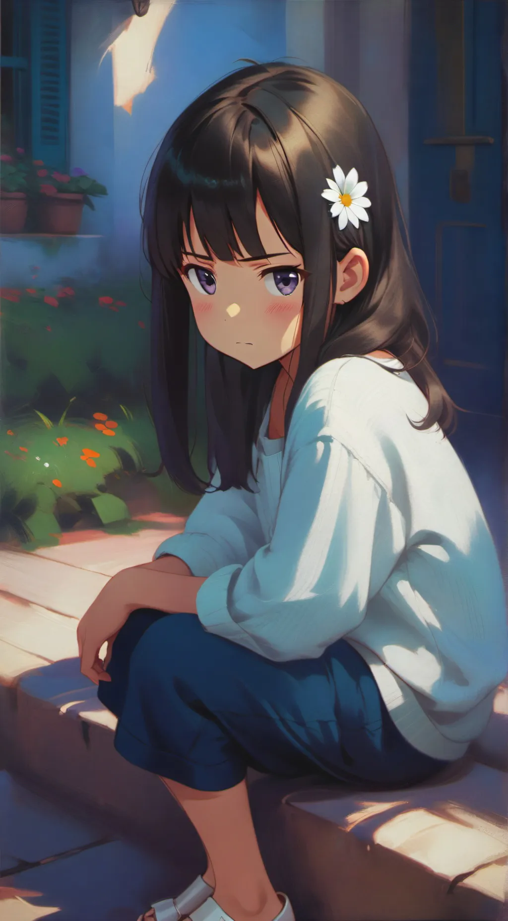 ai character: Becky background