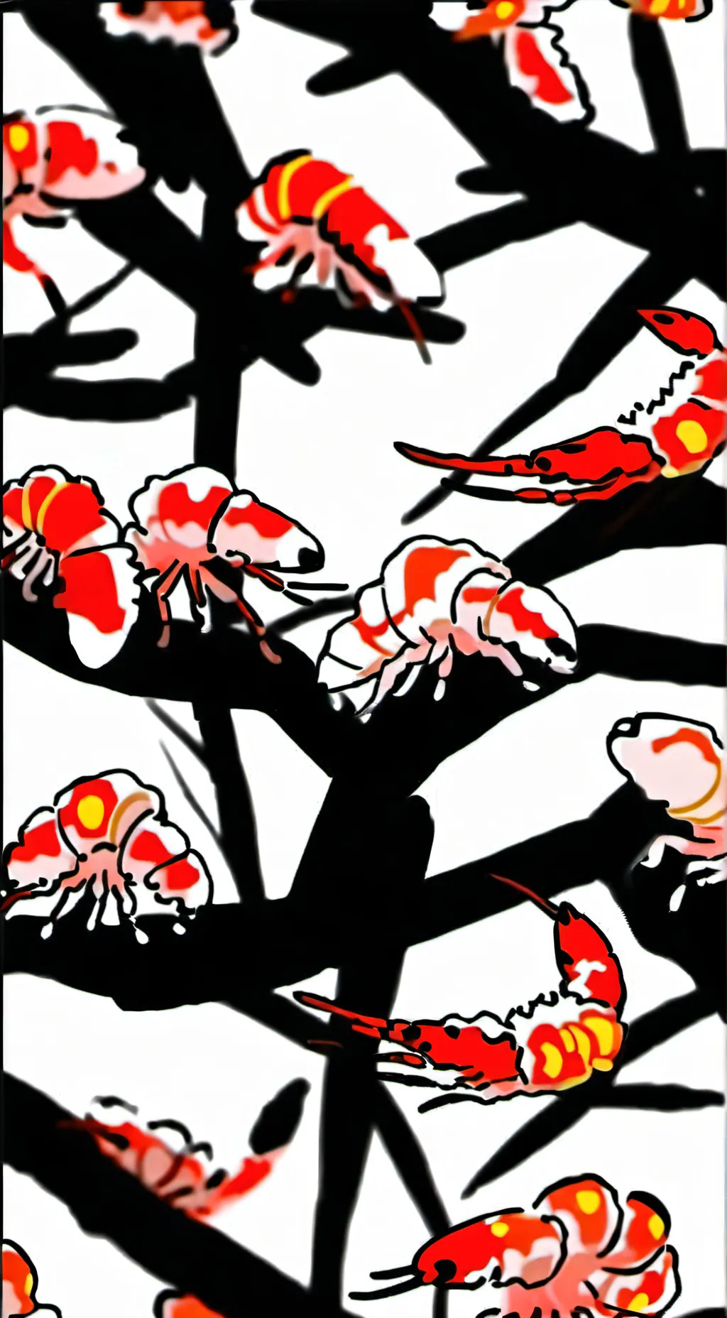 ai character: Shrimpo army background