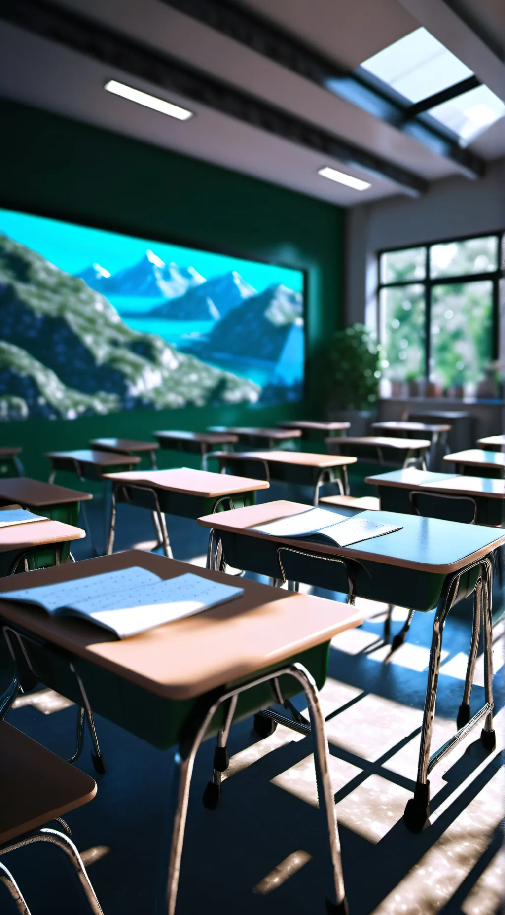 ai character: The class of hope background