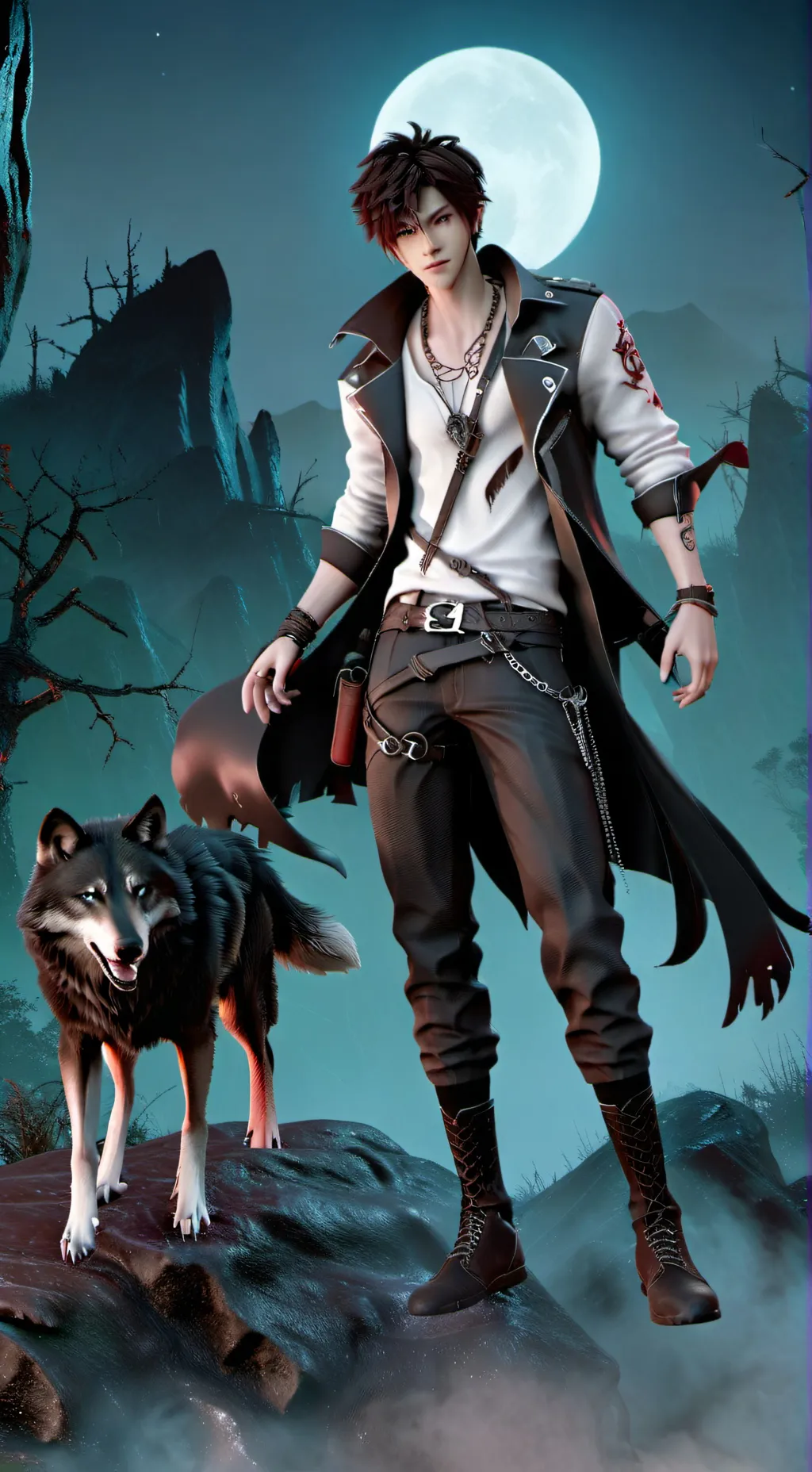 ai character: Liam background