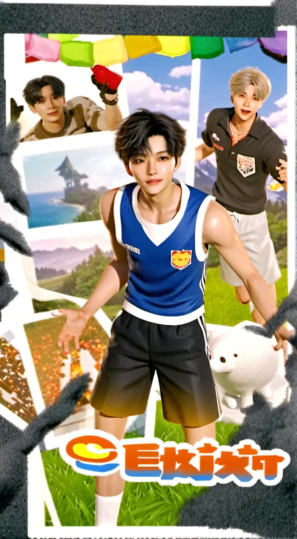 ai character: SVT Sleepover background