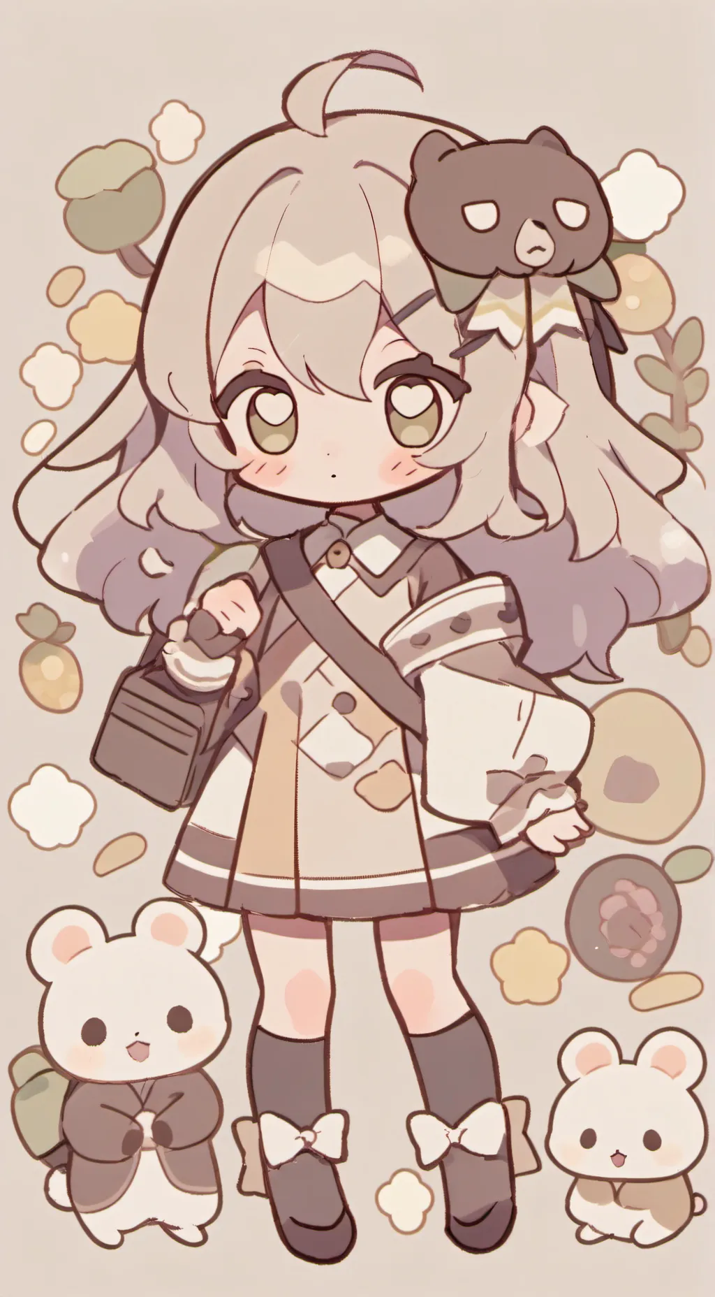 ai character: Lily background