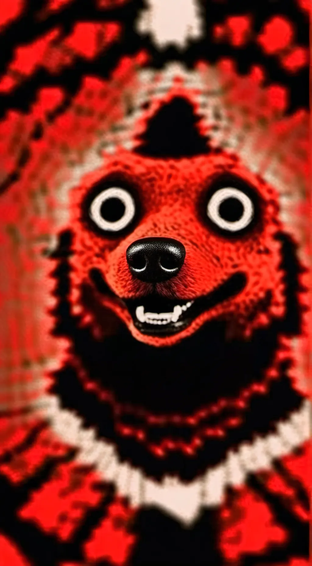 ai character: smile dog. jpeg 😰 background