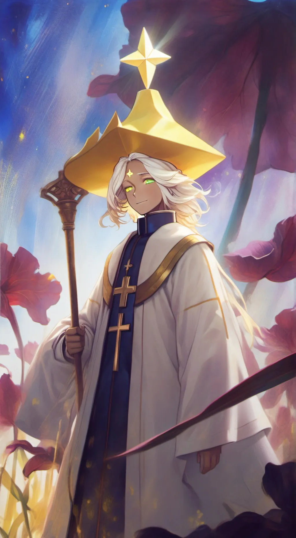 ai character: Pure Vanilla  background