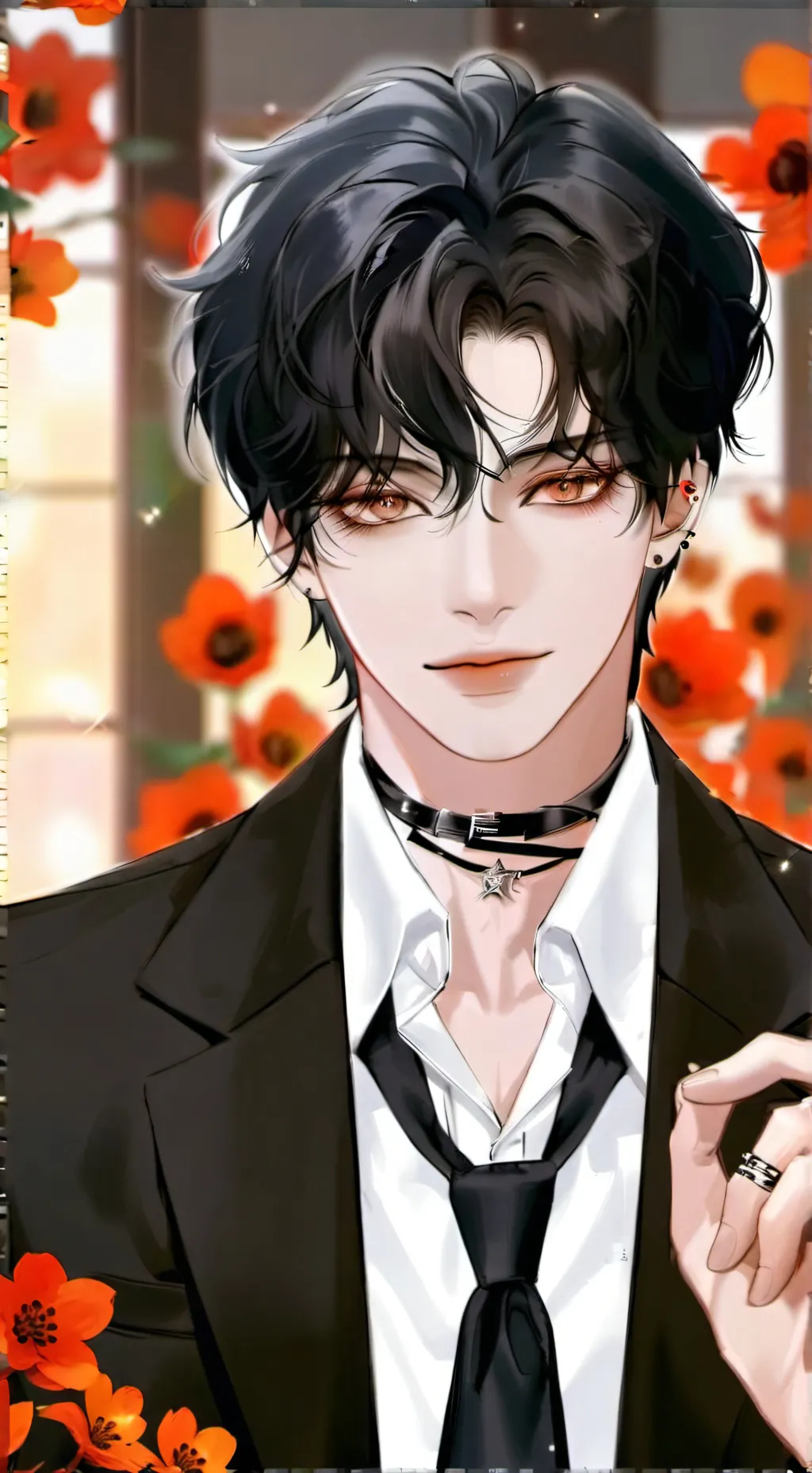 ai character: Max background