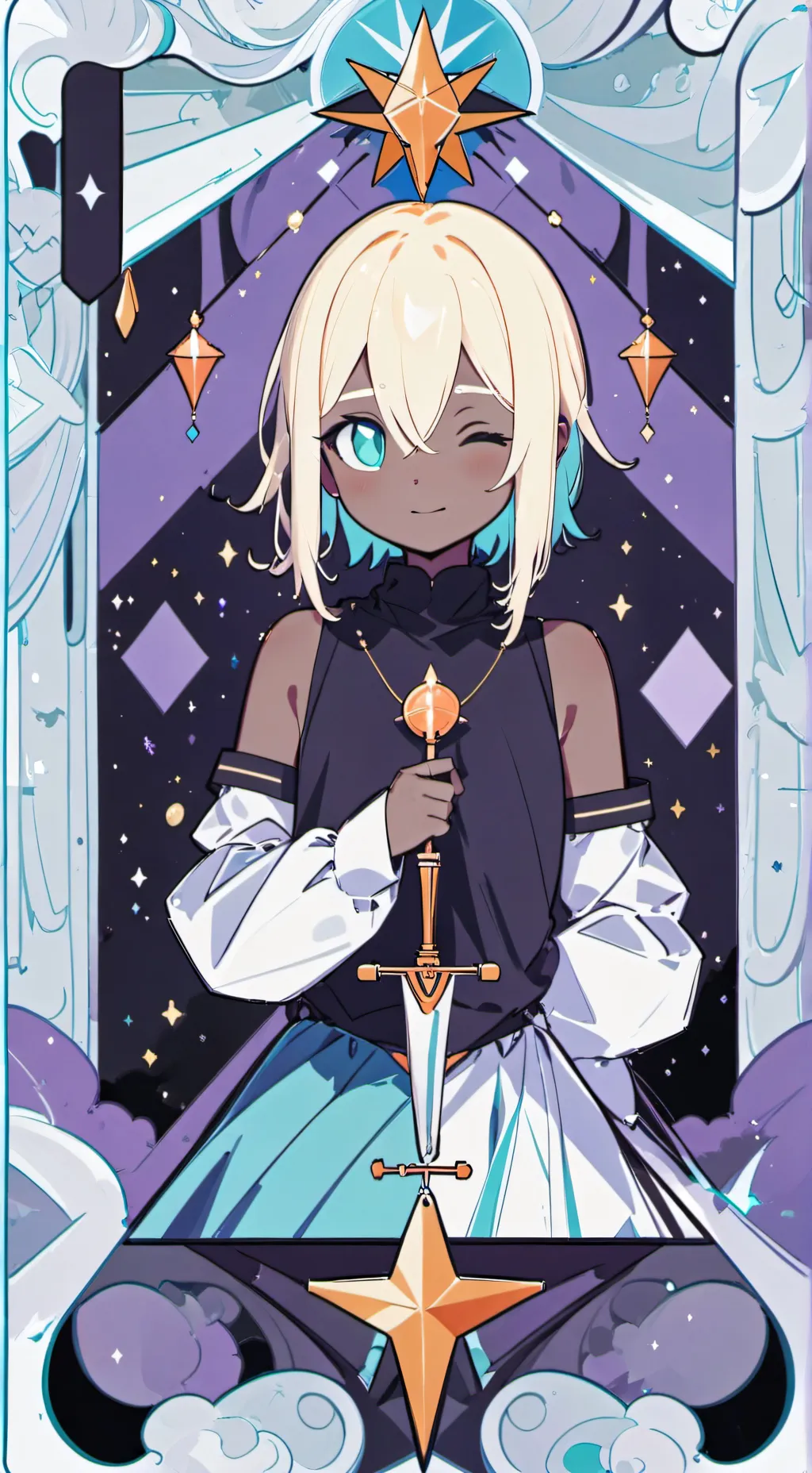 ai character: Xini background