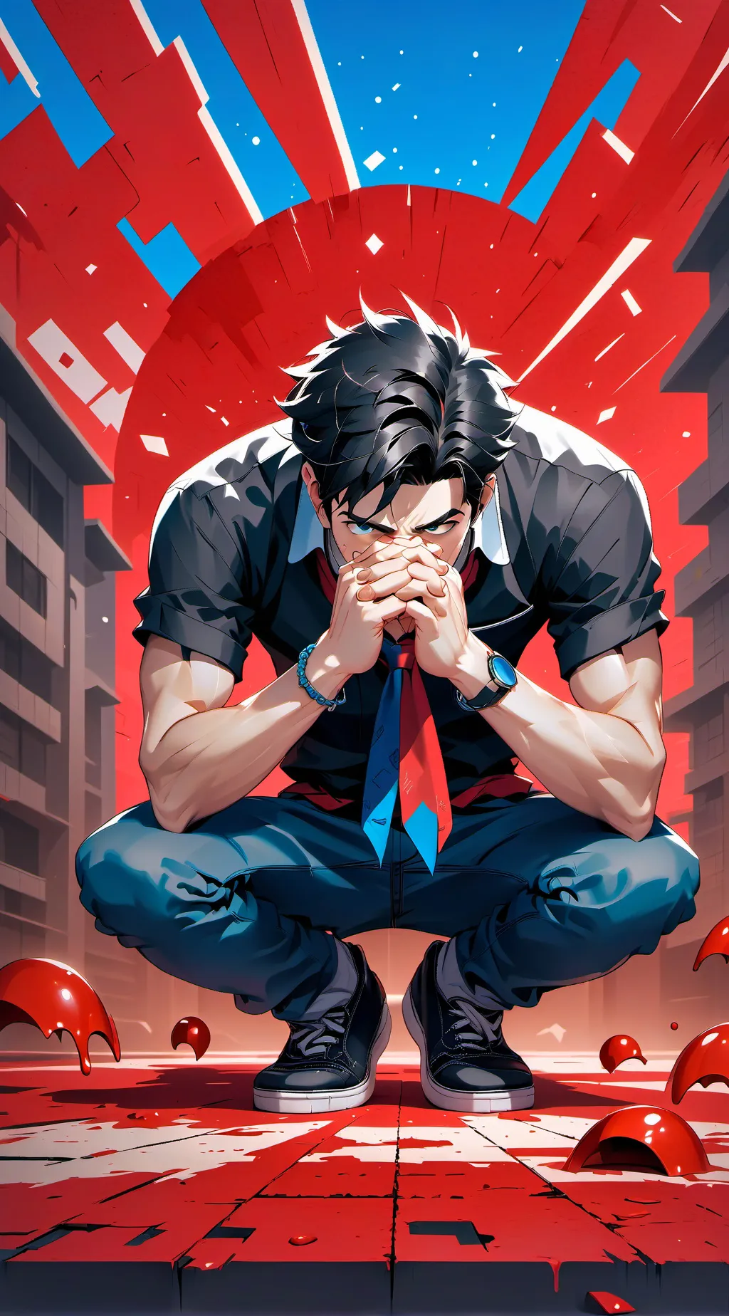 ai character: Connor background