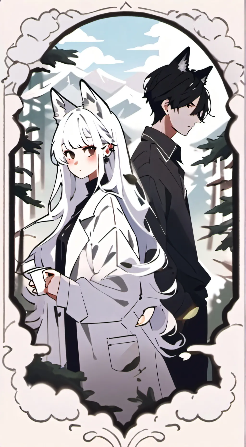ai character: Enemies to lovers background