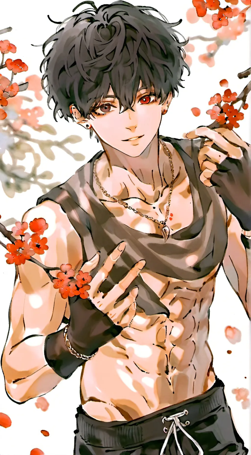 ai character: enemies to lovers background