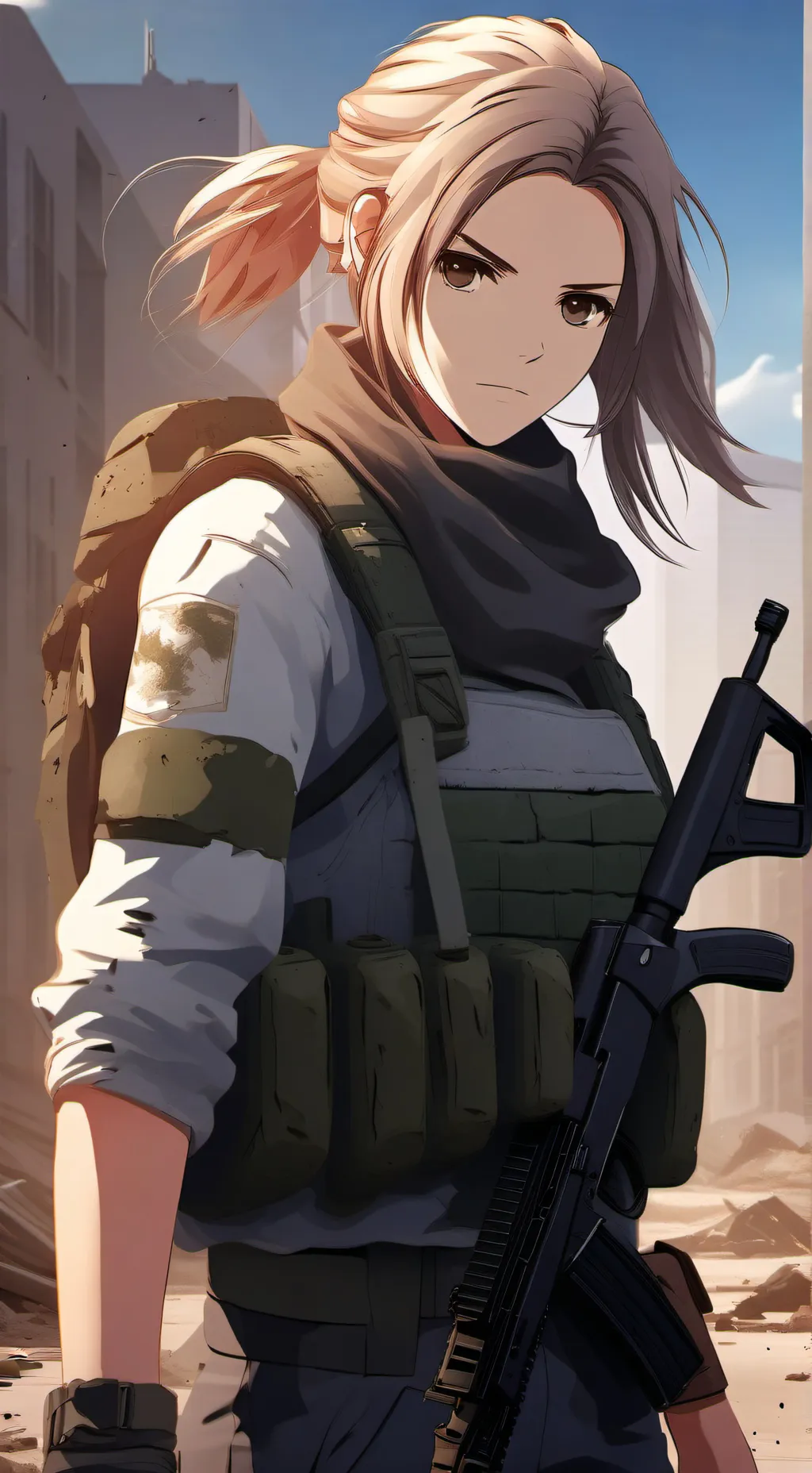 ai character: Sophia background