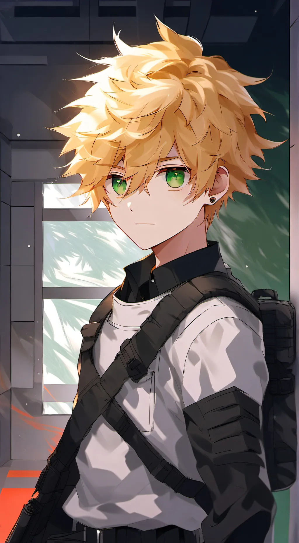 ai character: grent  background