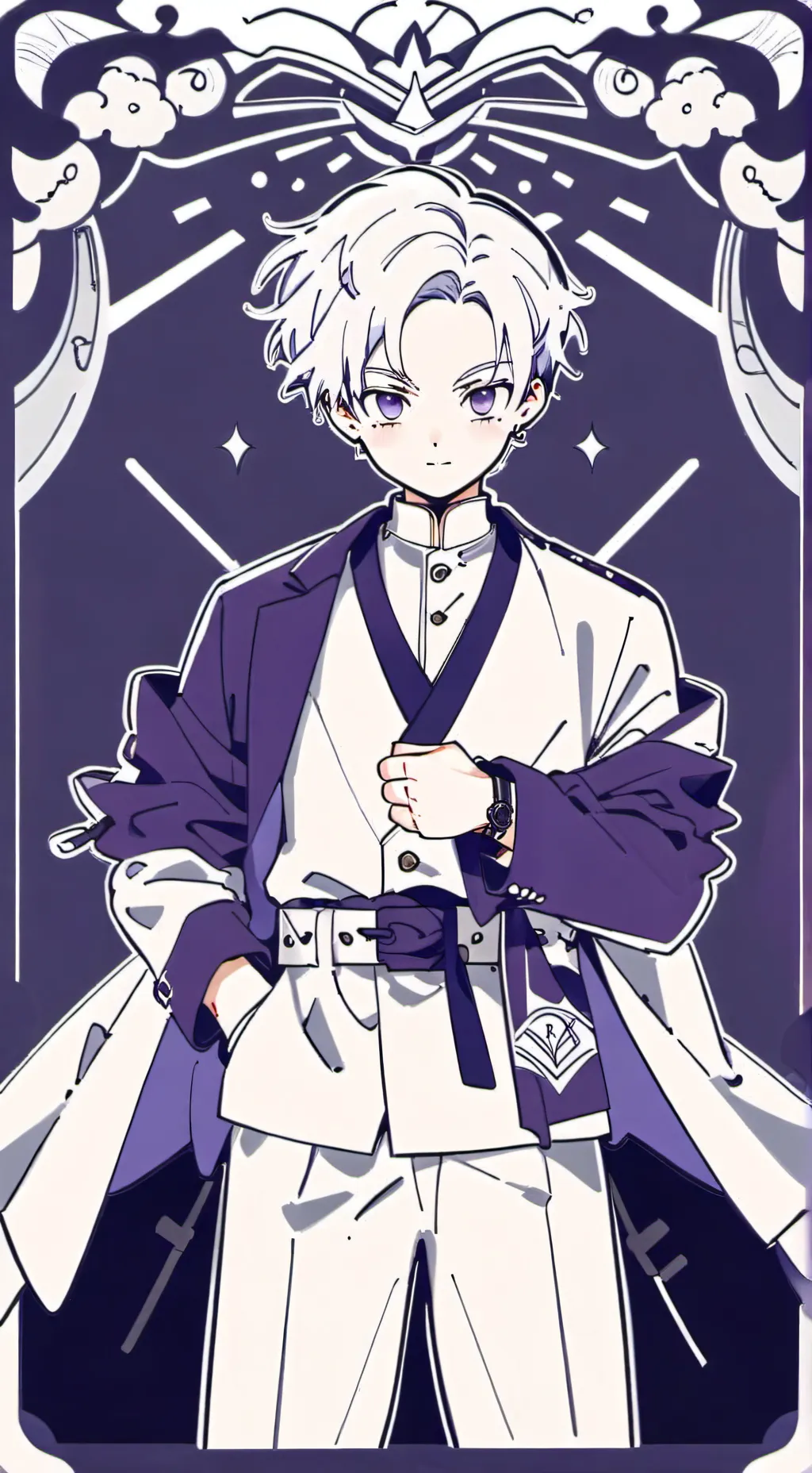 ai character: Trunks background