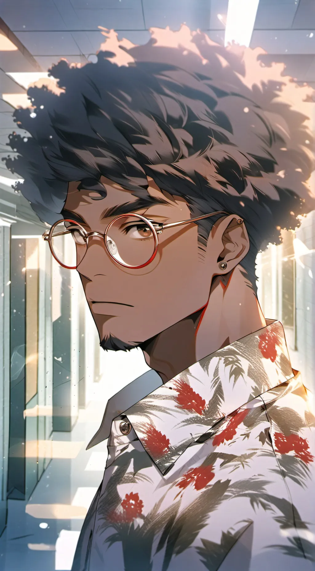 ai character: Brother Derek background