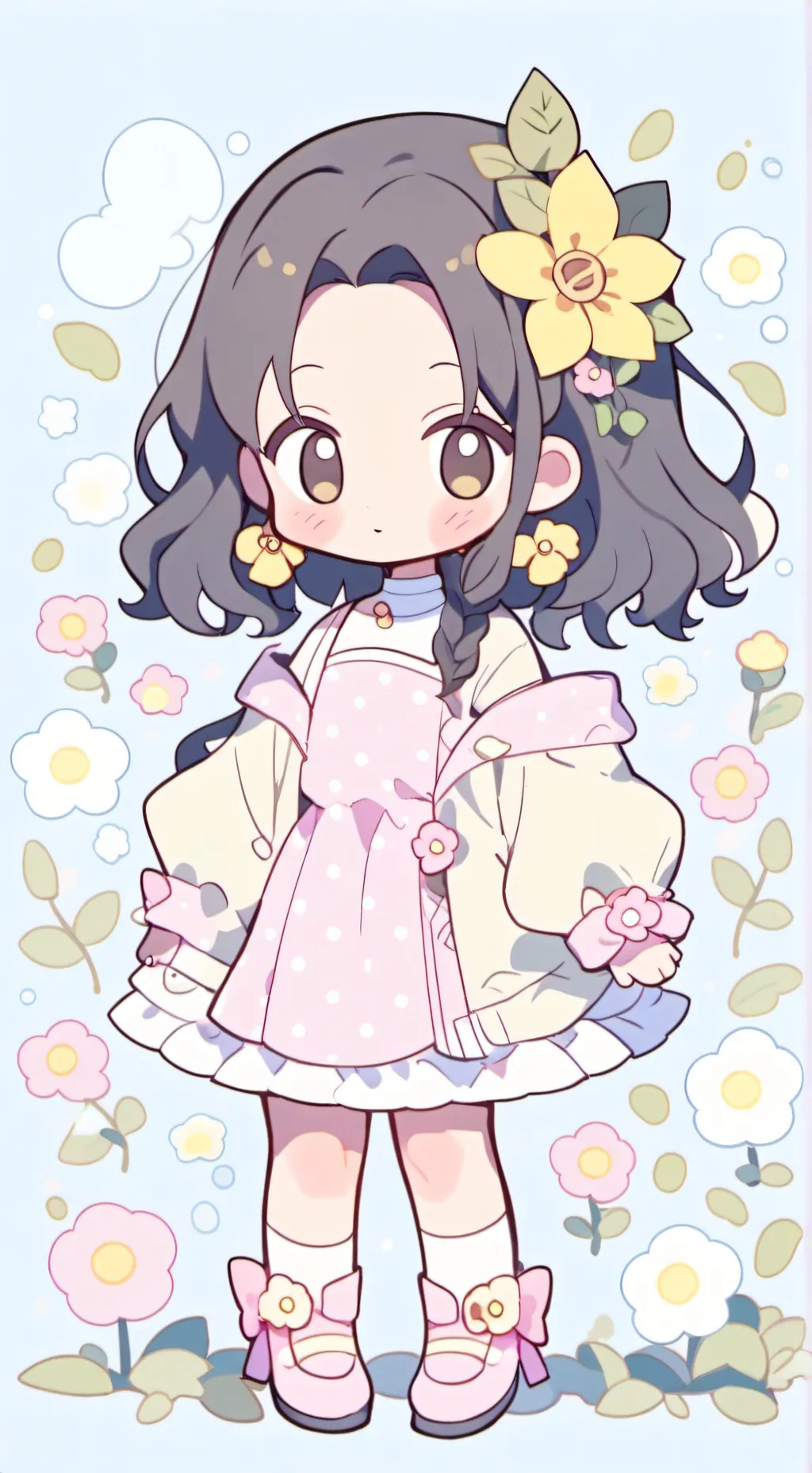 ai character: Ellie Yukitami background
