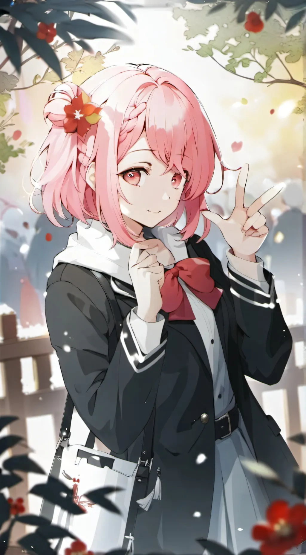 ai character: Berry  background