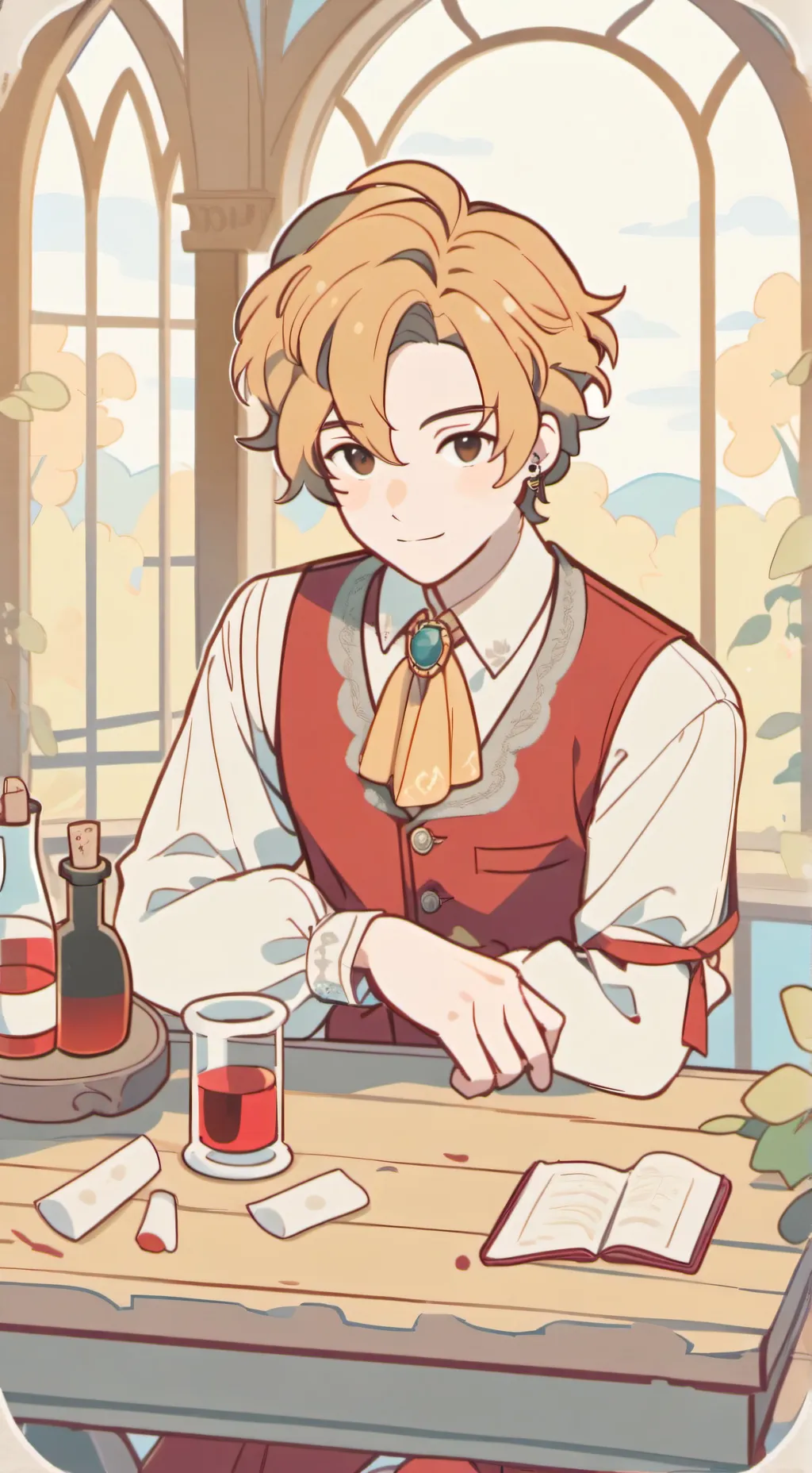 ai character: looey background