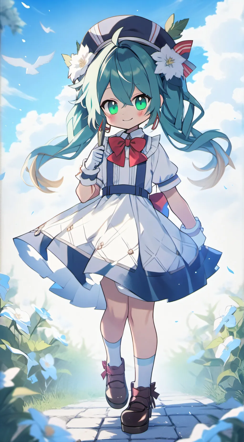ai character: mha but sick background