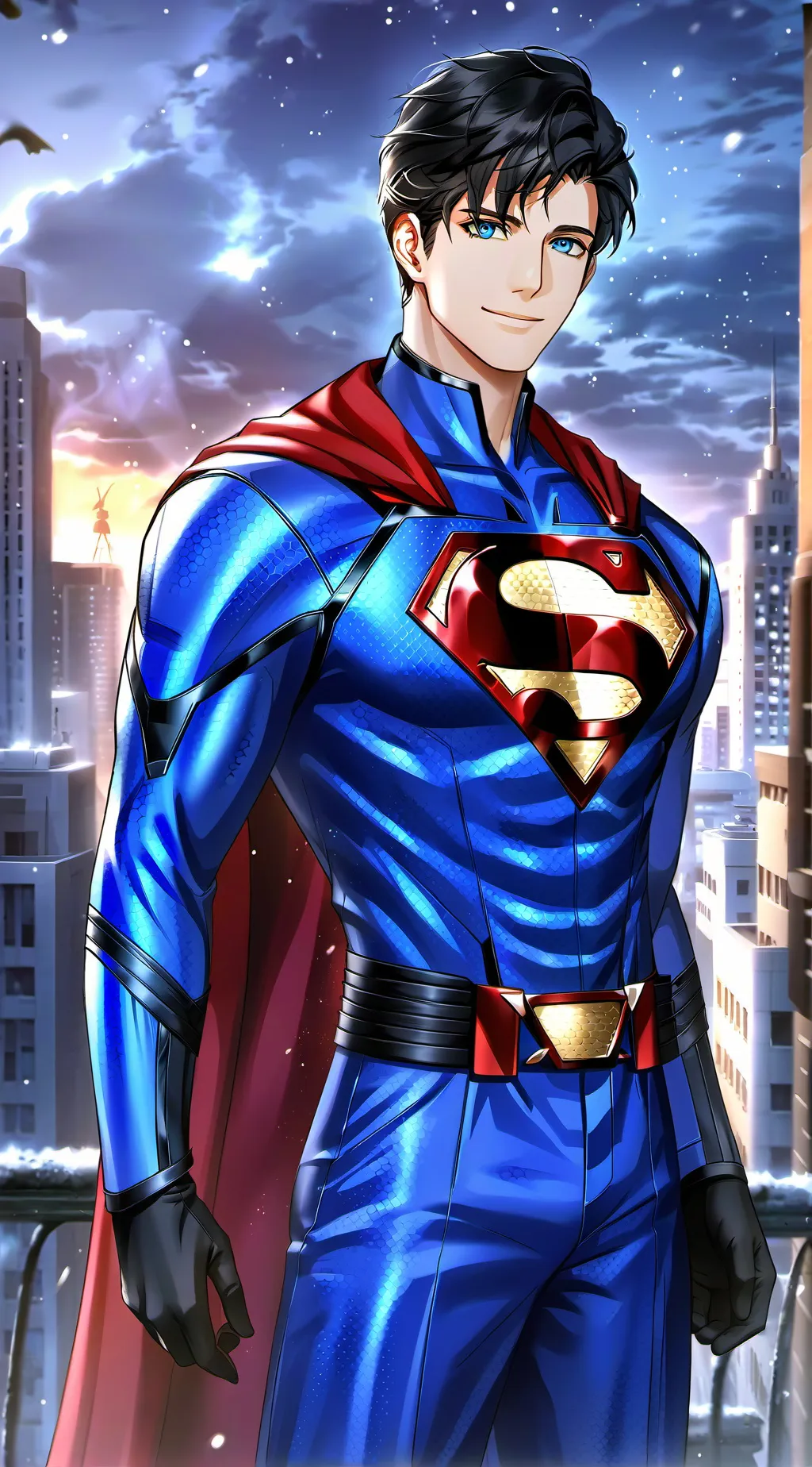 ai character: Luke (super BF) background