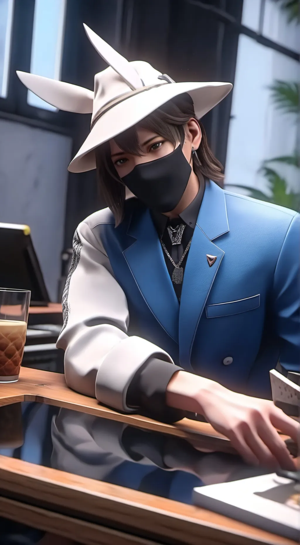 ai character: Alex and Ava background