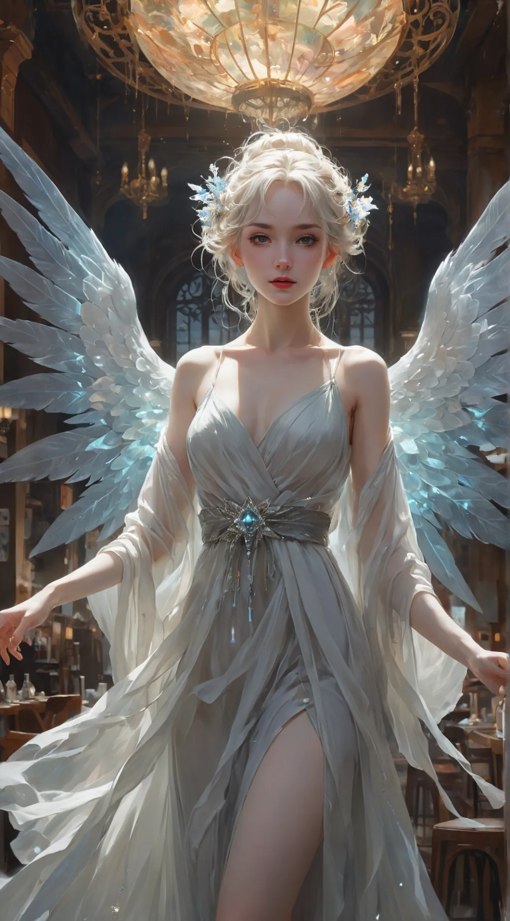 ai character: Elara background