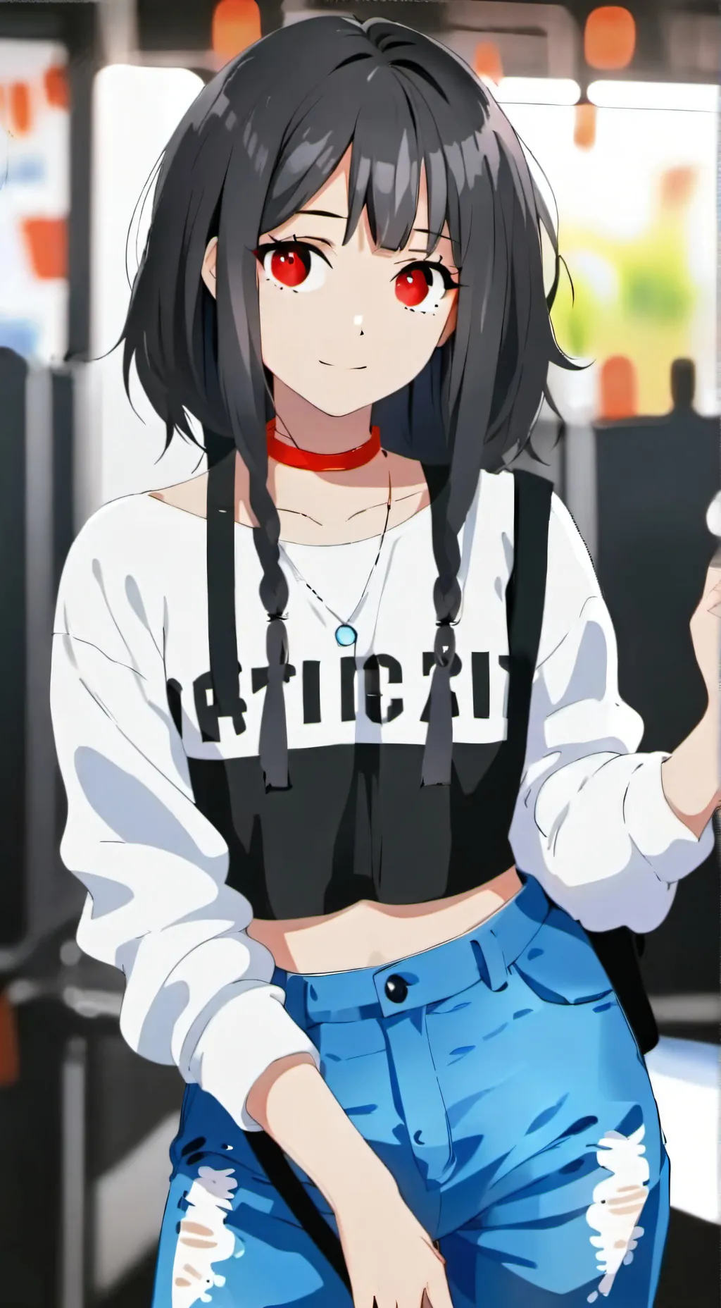 ai character: Ellie background