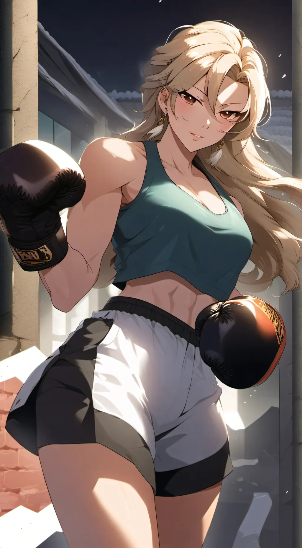 ai character: Hailey Minosa background