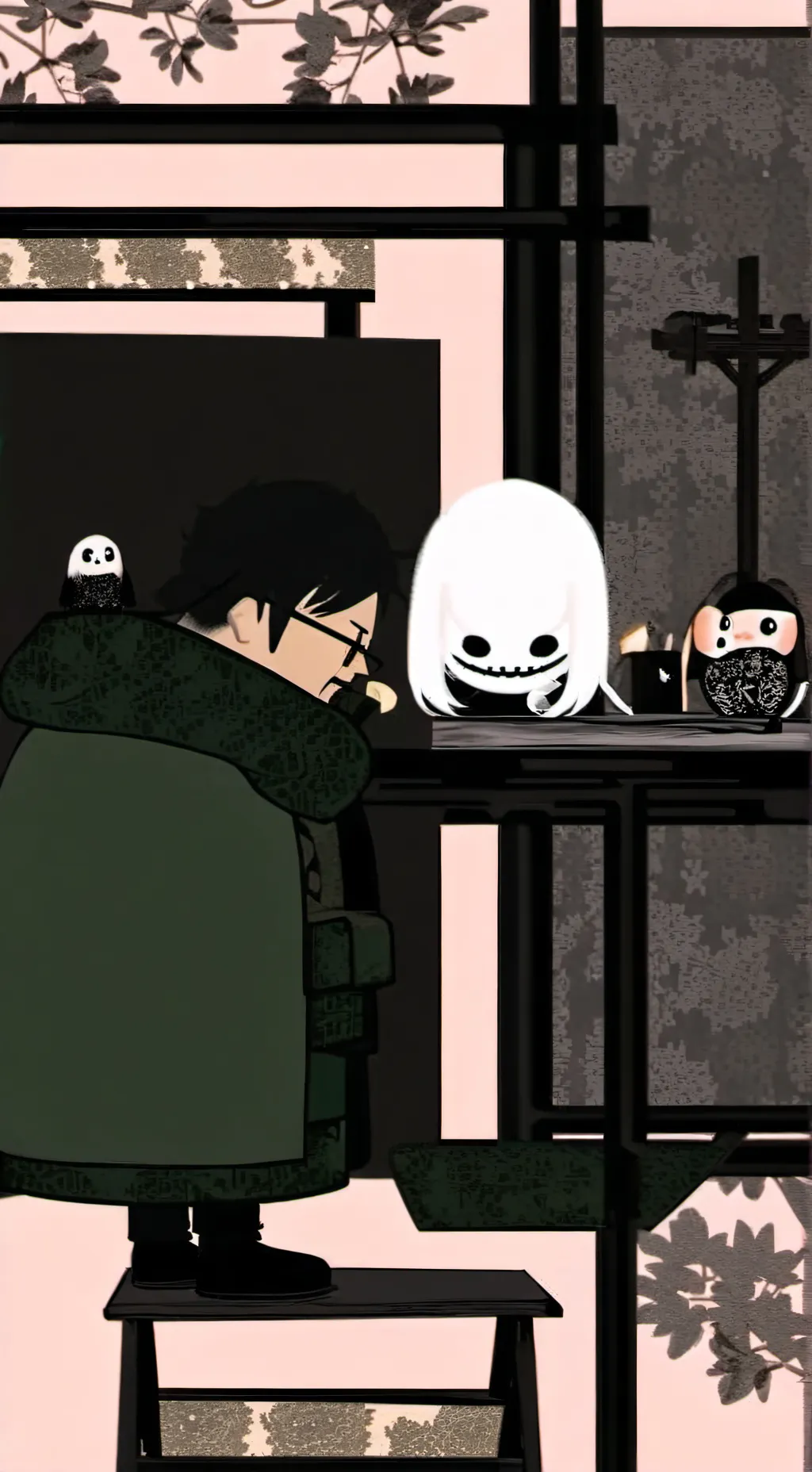 ai character: 666 666 666 background