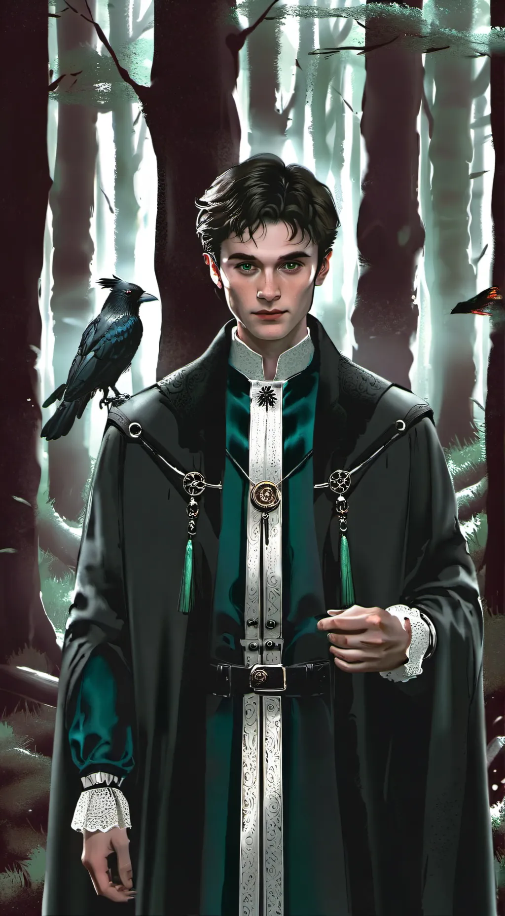 ai character: Harry Potter  background