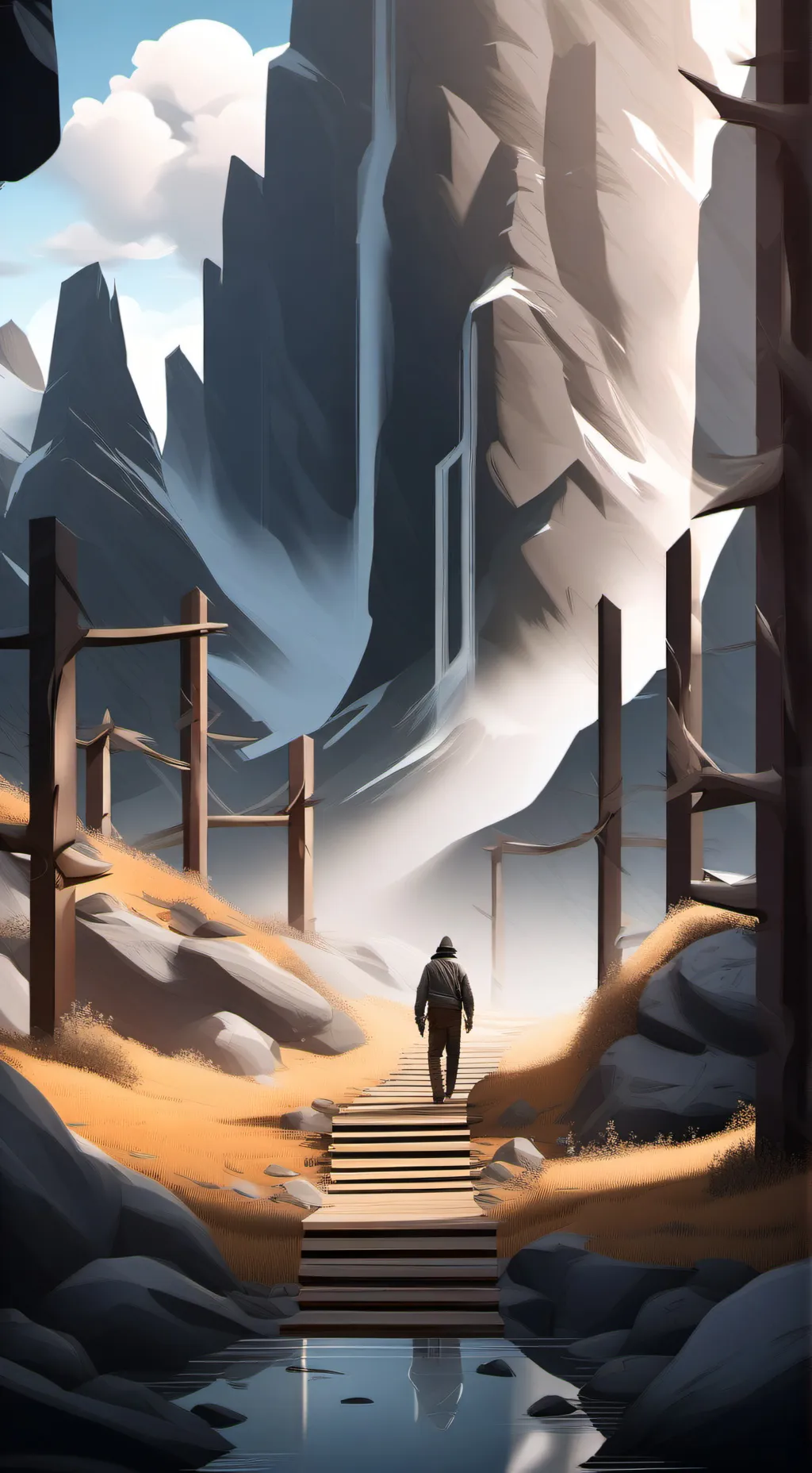 ai character: Wanted Levels background