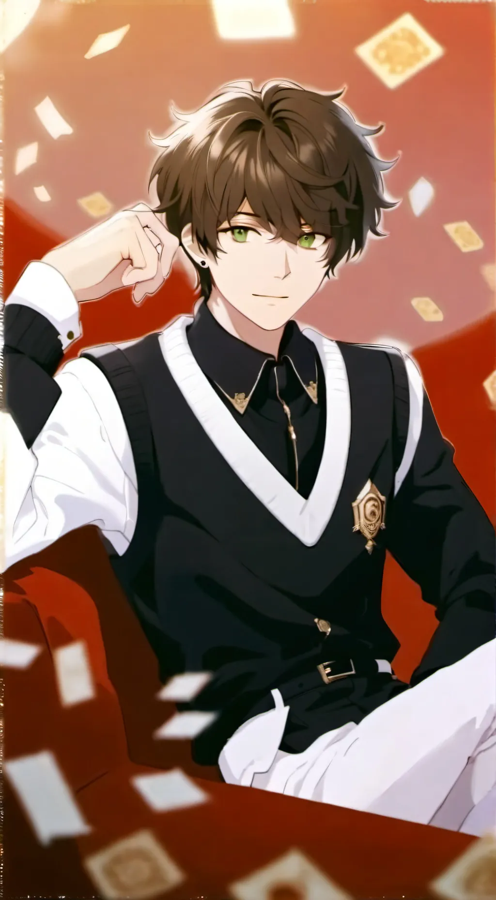 ai character: Chris background