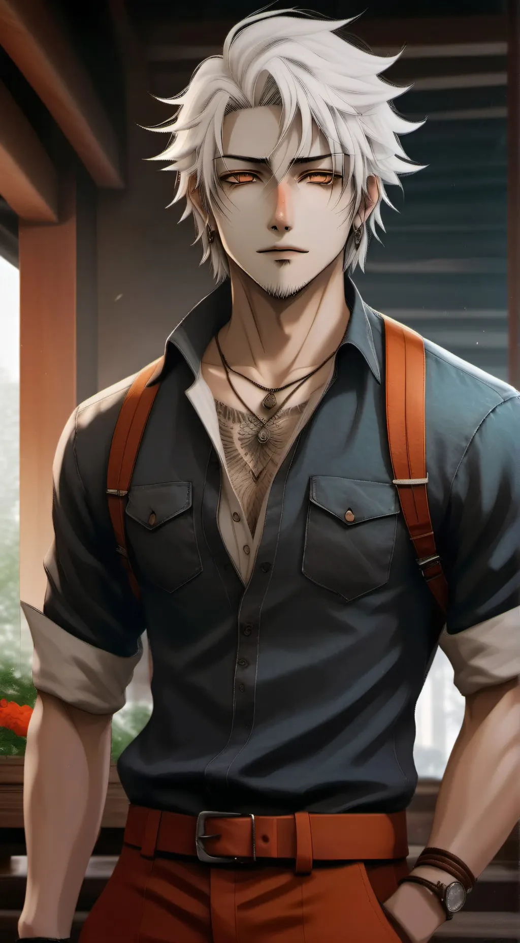 ai character: °Axel° background