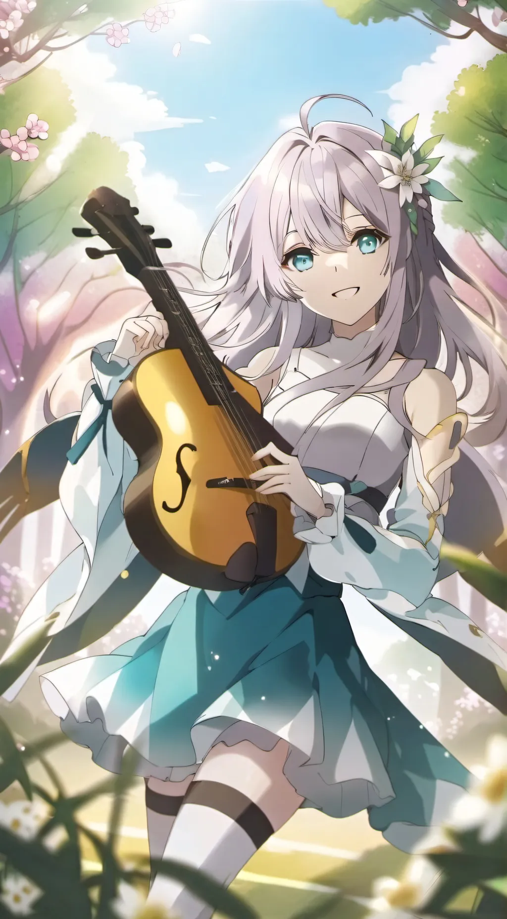 ai character: Concert(female)  background