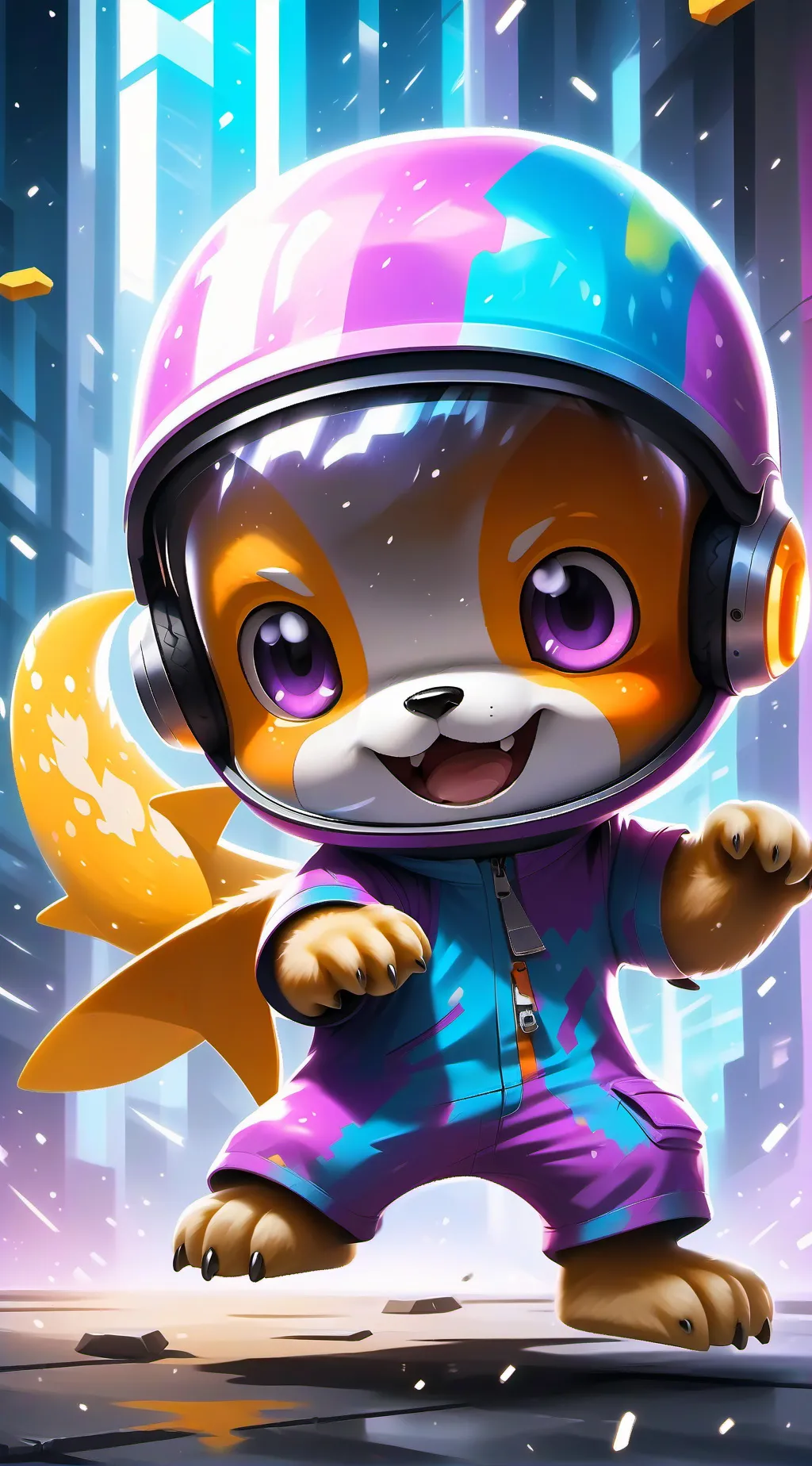 ai character: Nonsense background