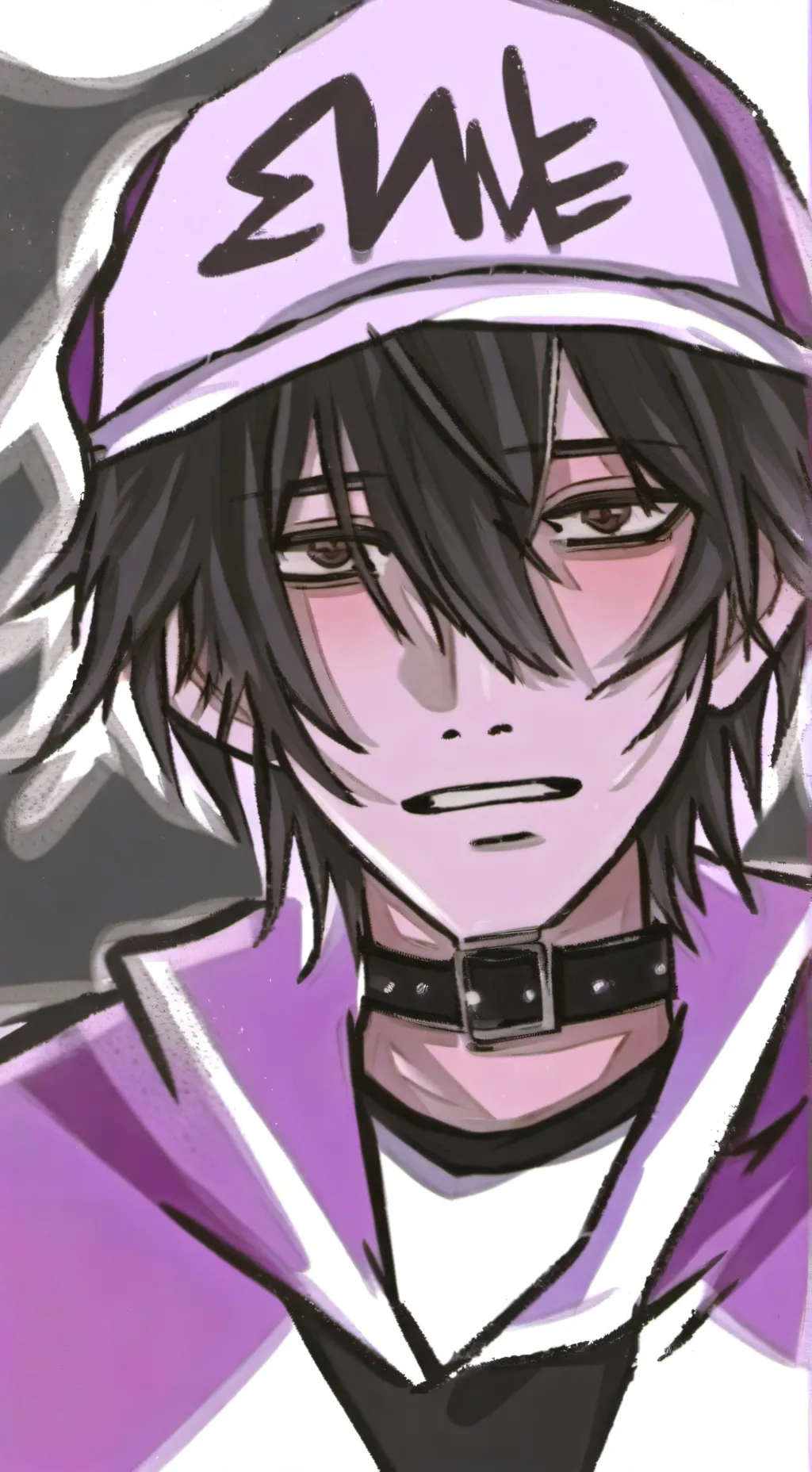 ai character: 👾𝓔𝓷𝔃𝓸👾 background