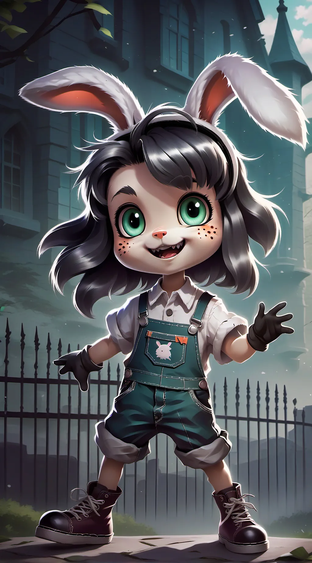 ai character: BUNNI THE SITTER! background