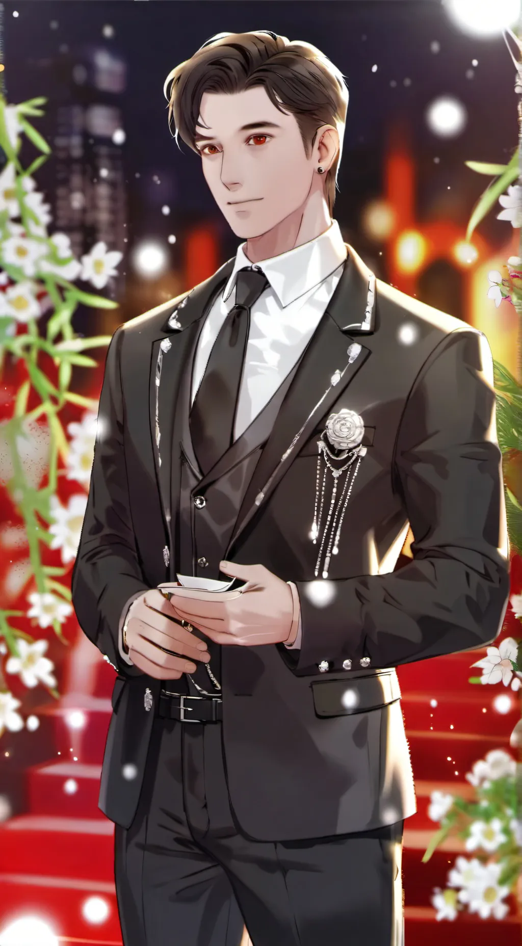 ai character: Police department  background