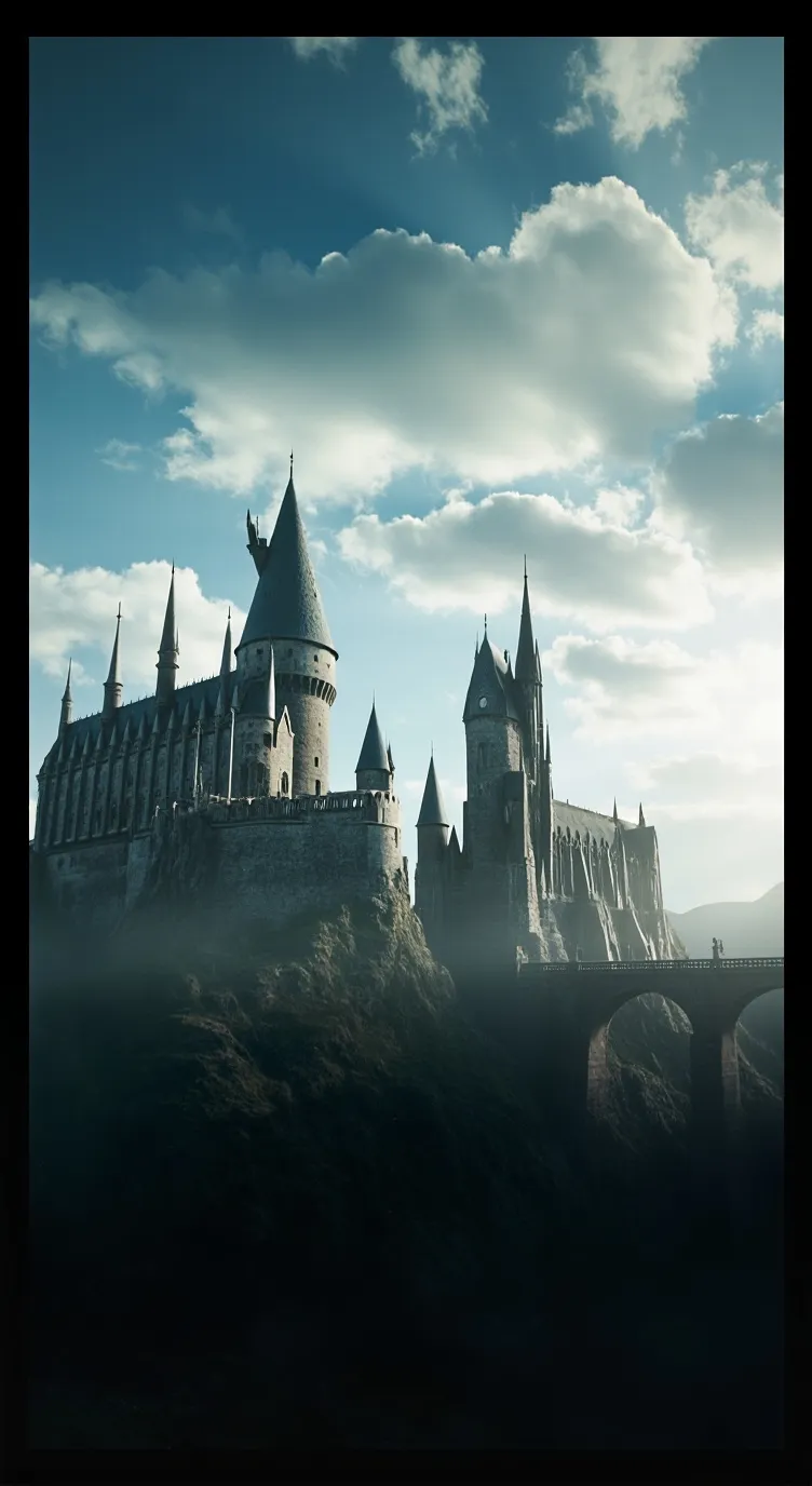ai character: FPE Hogwarts! background