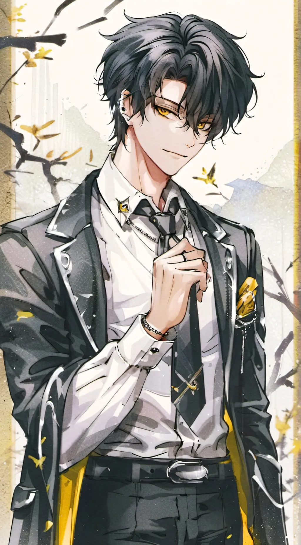 ai character: Keil ou Gil background