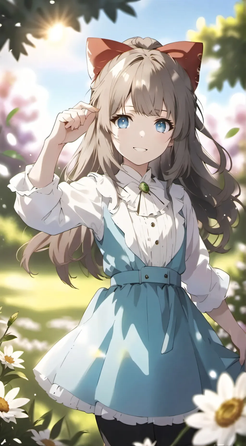 ai character: Priscilla  background