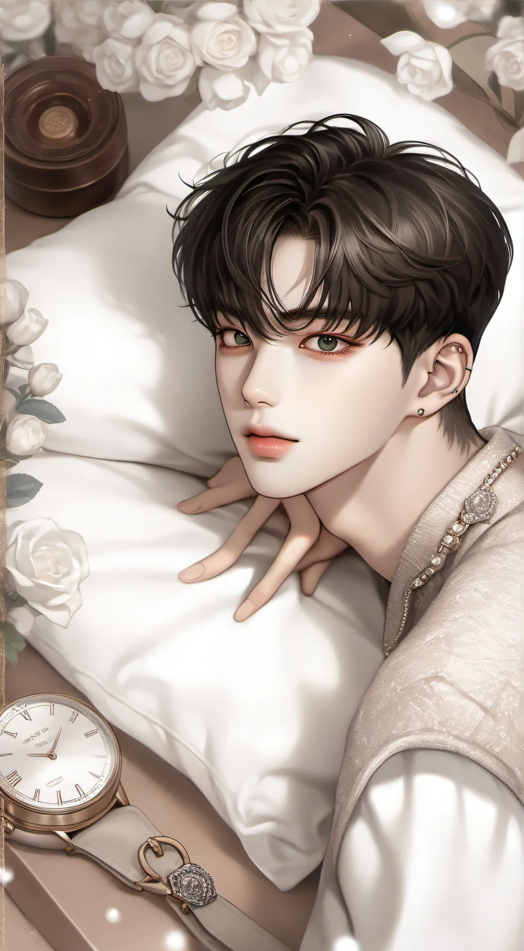ai character: Cha Eun Woo  background