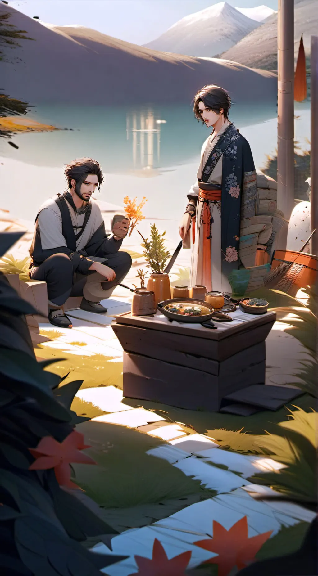 ai character: Alexzander  background