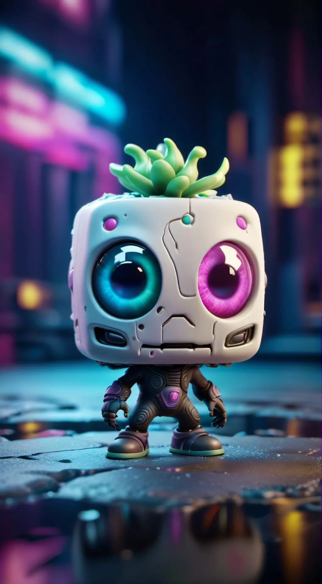 ai character: gub  background