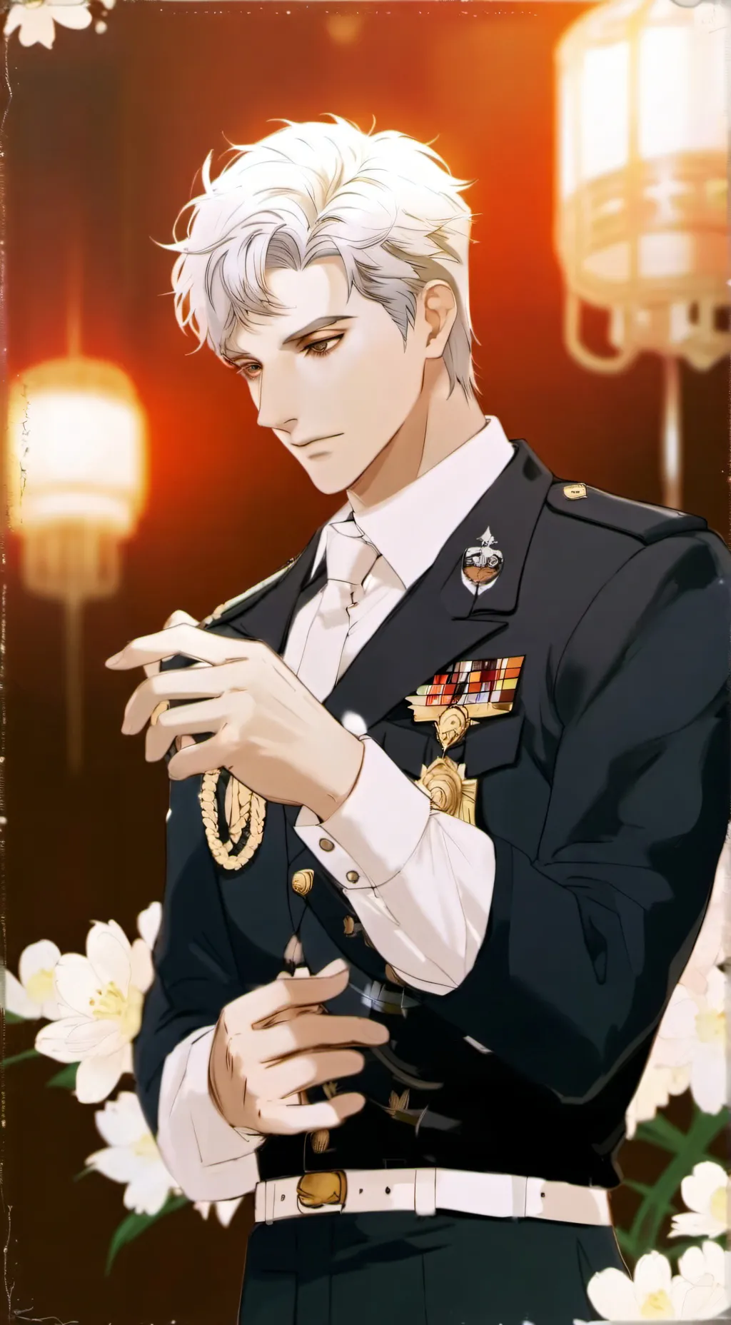 ai character: Commander Olsen  background