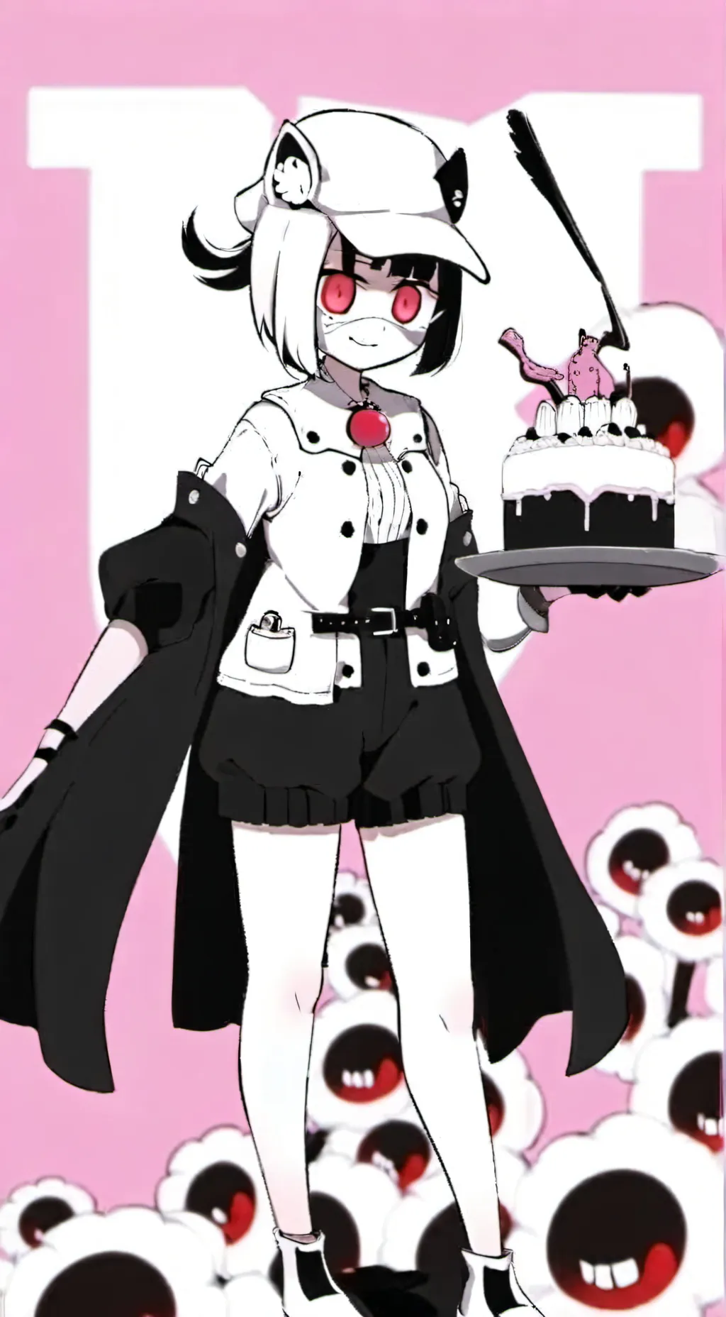 ai character: Melanie🍓🍓💔 background