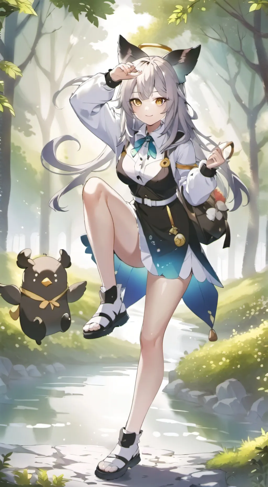 ai character: Elara background