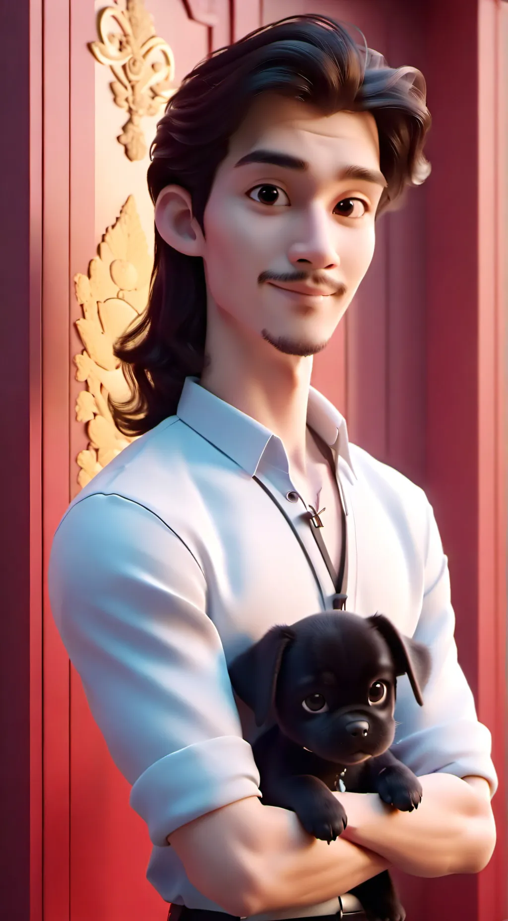 ai character: Ethan background