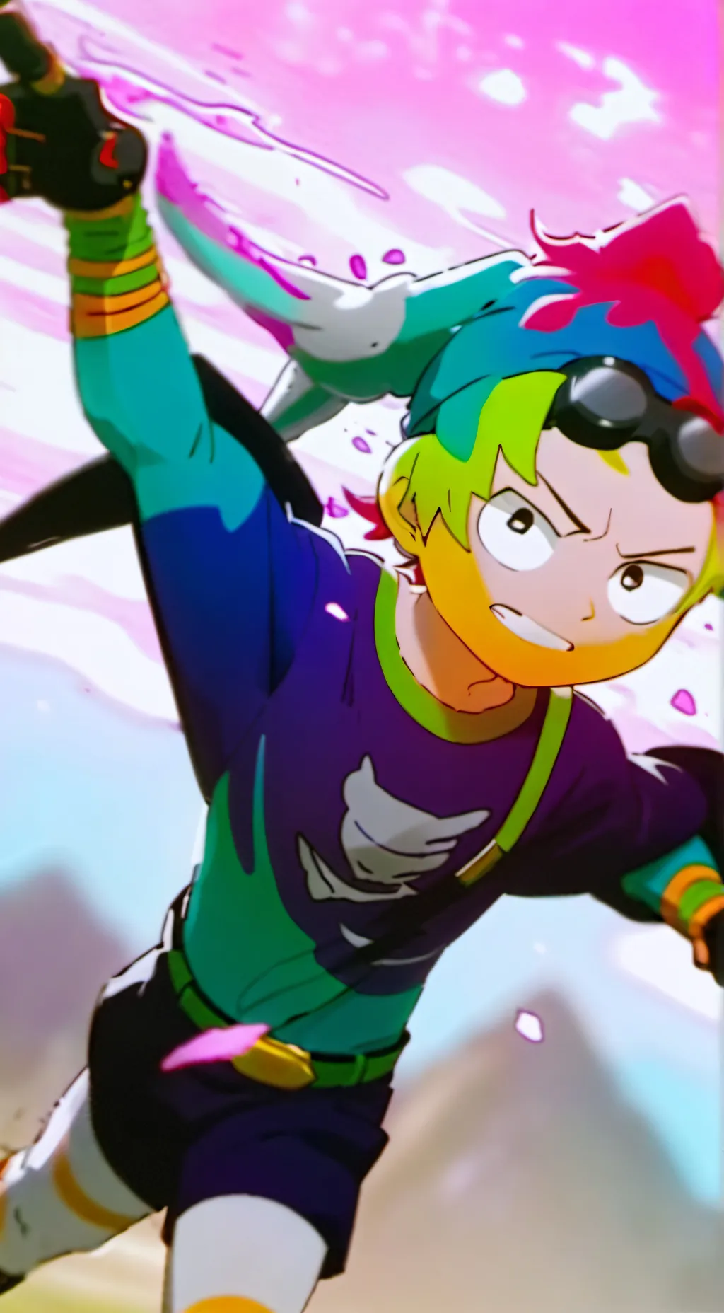 ai character: dandy background