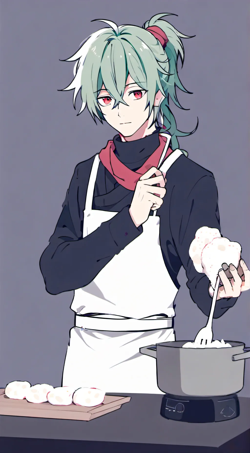 ai character: sprout  background